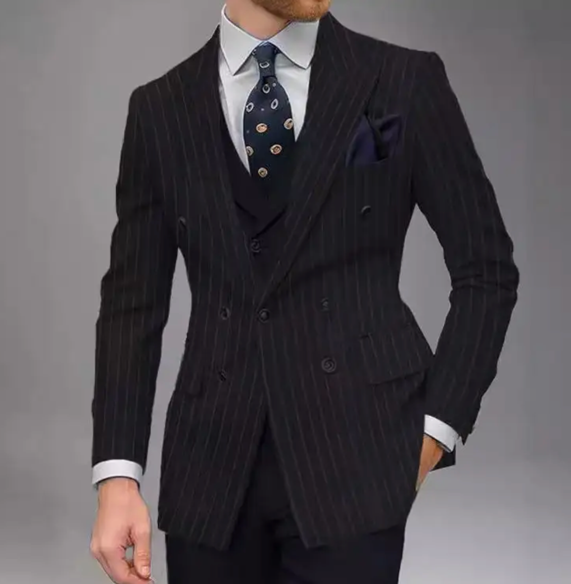 costume homme slim fit deux pièces – Image 2