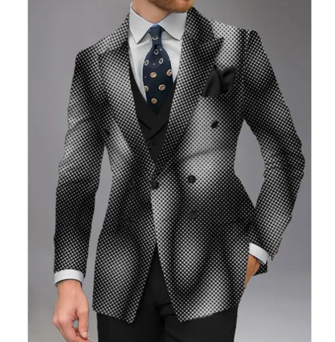 costume homme slim fit deux pièces – Image 3