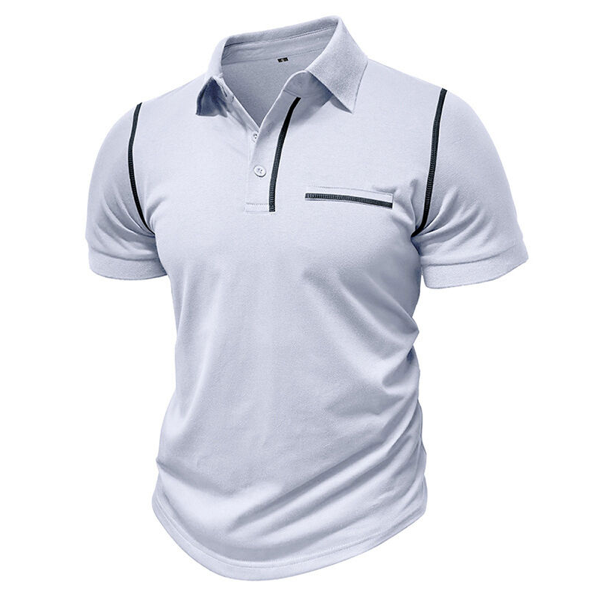 Polo homme confortable et léger pour le sport – Image 4